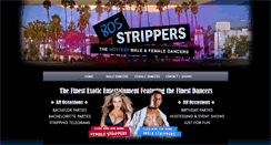 Desktop Screenshot of 805strippers.net